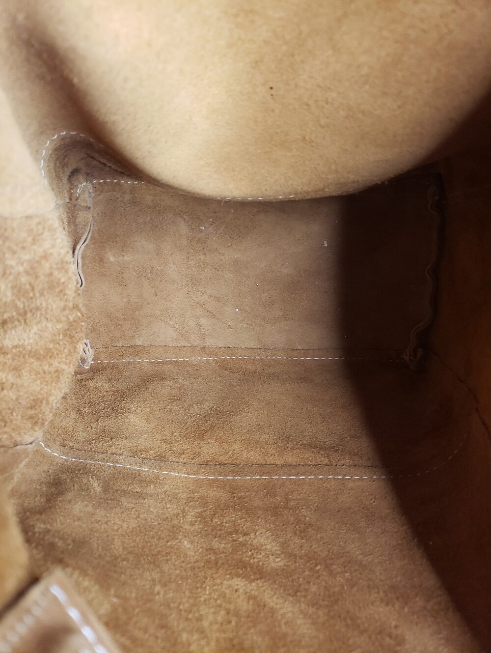 Sseko Designs Safari Leather Bucket Bag in Tan Camel Shade - Picture 13 of 16